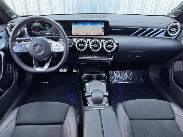 used 2021 Mercedes-Benz AMG CLA 45 car, priced at $35,000