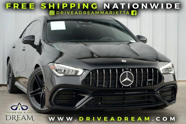 used 2021 Mercedes-Benz AMG CLA 45 car, priced at $35,000
