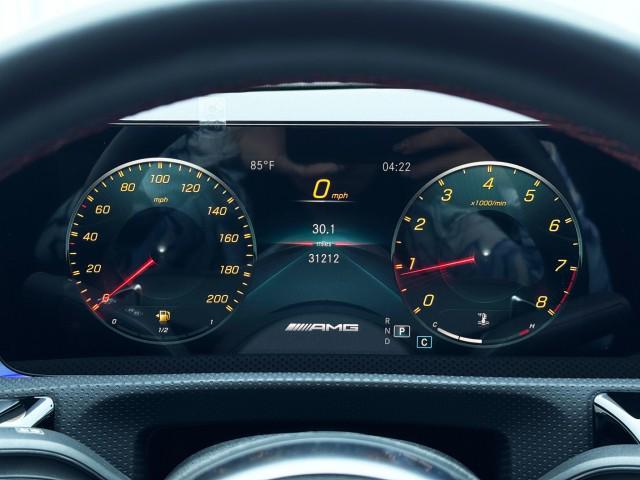 used 2021 Mercedes-Benz AMG CLA 45 car, priced at $35,000