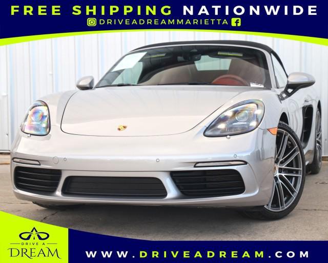 used 2021 Porsche 718 Boxster car, priced at $47,500