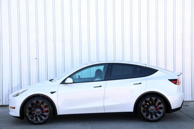 used 2022 Tesla Model Y car, priced at $27,500