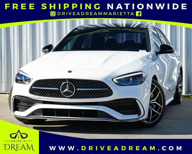 used 2023 Mercedes-Benz C-Class car, priced at $31,000