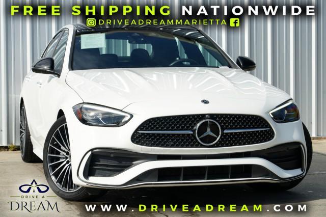 used 2023 Mercedes-Benz C-Class car, priced at $32,500
