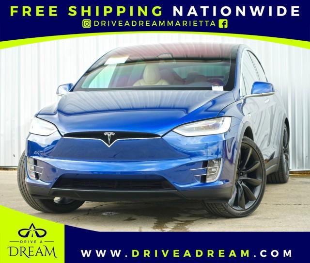 used 2021 Tesla Model X car, priced at $34,750