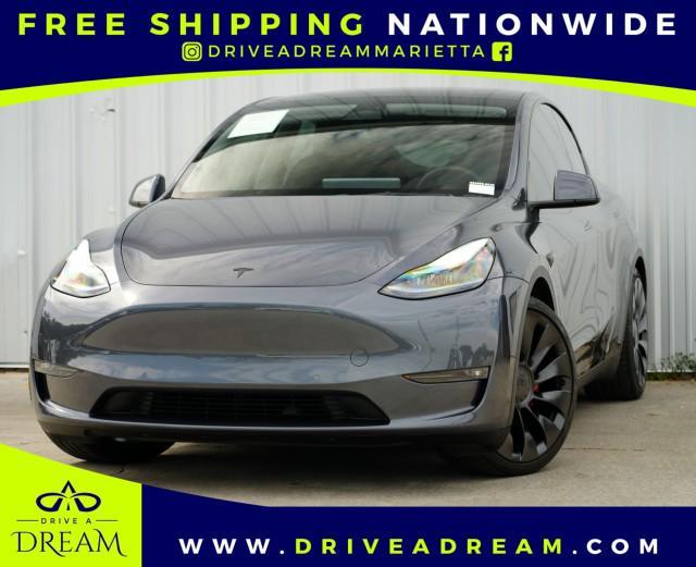 used 2022 Tesla Model Y car, priced at $25,000