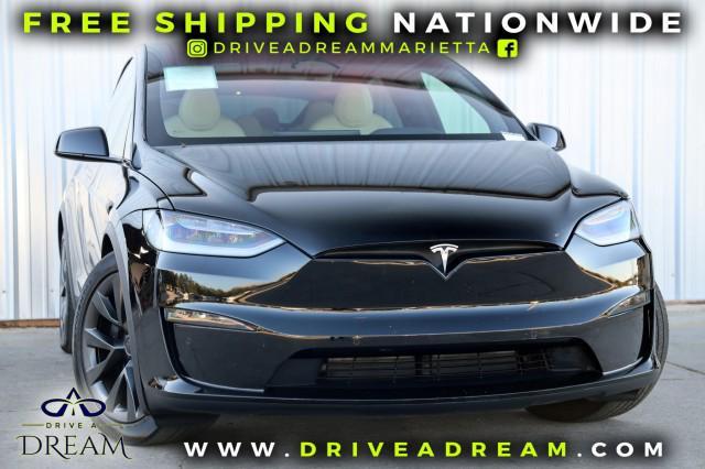 used 2022 Tesla Model X car, priced at $52,500