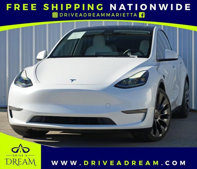 used 2023 Tesla Model Y car, priced at $27,750