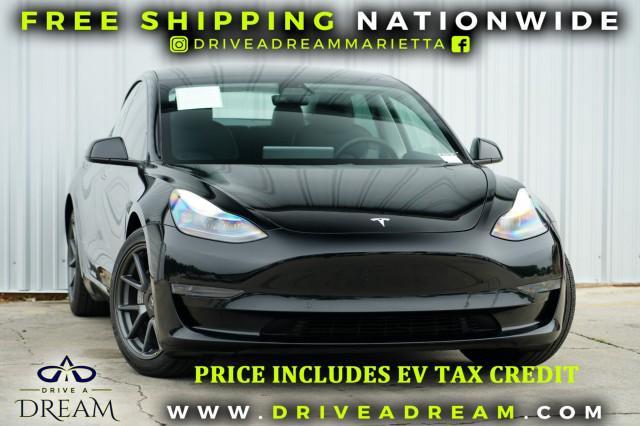 used 2021 Tesla Model 3 car, priced at $17,500