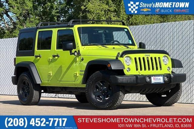 used 2017 Jeep Wrangler Unlimited car, priced at $17,497