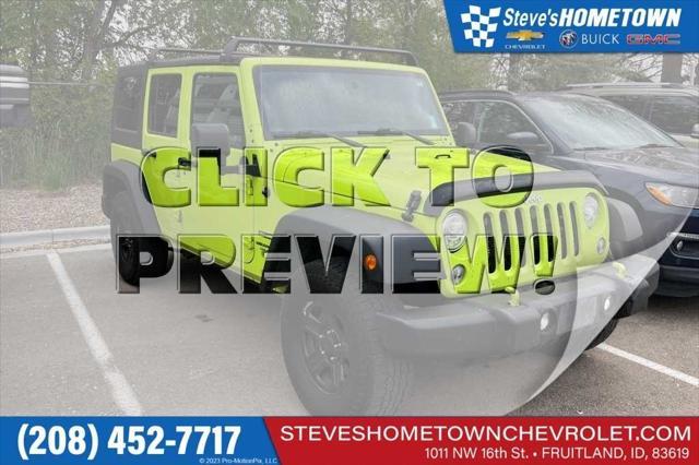 used 2017 Jeep Wrangler Unlimited car, priced at $17,495