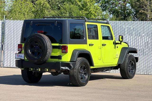 used 2017 Jeep Wrangler Unlimited car, priced at $17,997