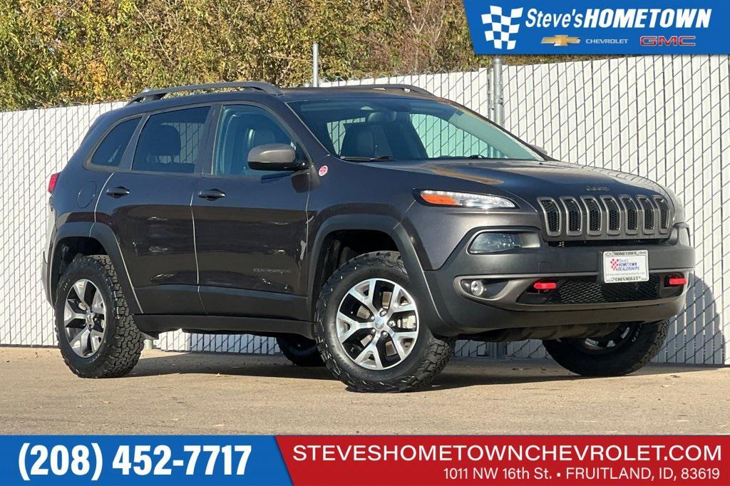 used 2017 Jeep Cherokee car, priced at $14,997