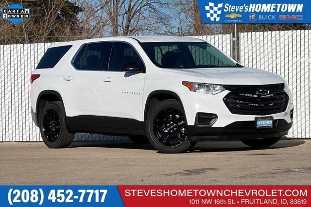 used 2020 Chevrolet Traverse car, priced at $24,597