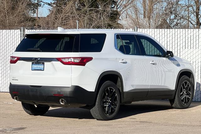 used 2020 Chevrolet Traverse car, priced at $24,597