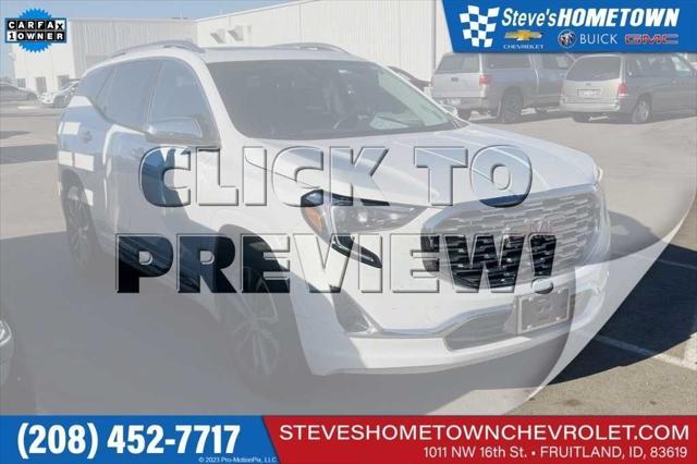 used 2020 GMC Terrain car, priced at $29,999