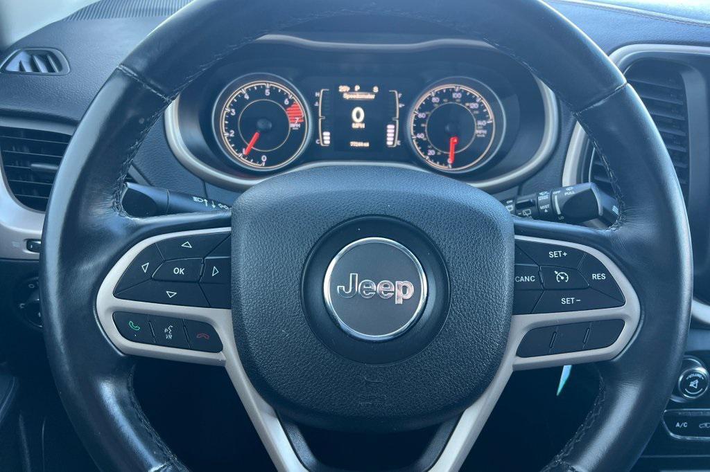 used 2017 Jeep Cherokee car, priced at $10,797