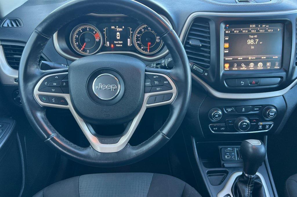 used 2017 Jeep Cherokee car, priced at $10,797