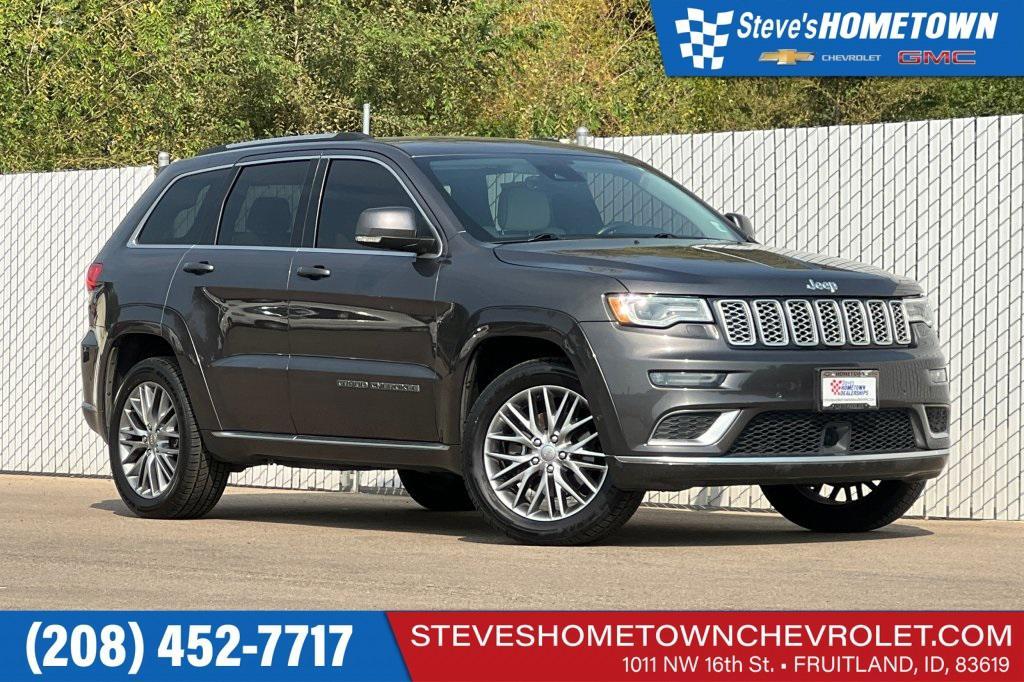 used 2017 Jeep Grand Cherokee car, priced at $17,497
