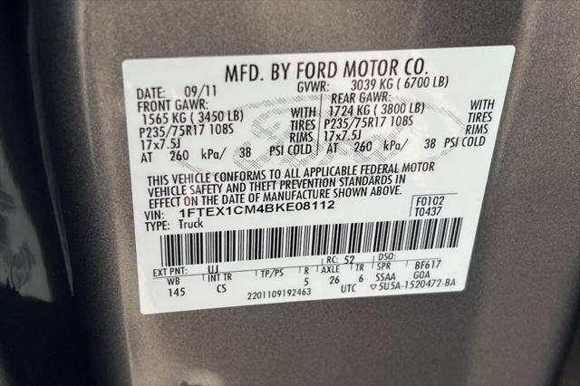 used 2011 Ford F-150 car, priced at $8,999
