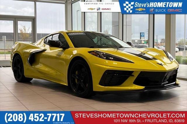 used 2021 Chevrolet Corvette car, priced at $72,497