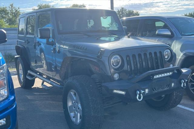 used 2015 Jeep Wrangler Unlimited car, priced at $17,997