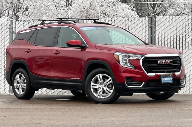 used 2022 GMC Terrain car, priced at $23,497