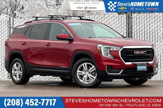 used 2022 GMC Terrain car, priced at $23,497