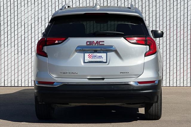 used 2021 GMC Terrain car, priced at $19,999