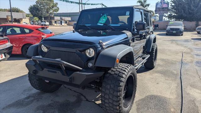 used 2016 Jeep Wrangler Unlimited car, priced at $19,500