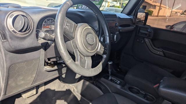 used 2016 Jeep Wrangler Unlimited car, priced at $19,500