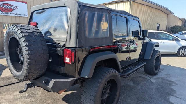 used 2016 Jeep Wrangler Unlimited car, priced at $19,500