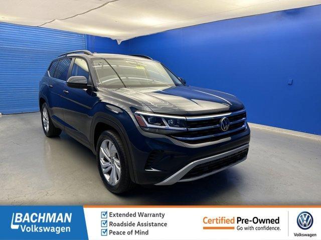 used 2021 Volkswagen Atlas car, priced at $24,998