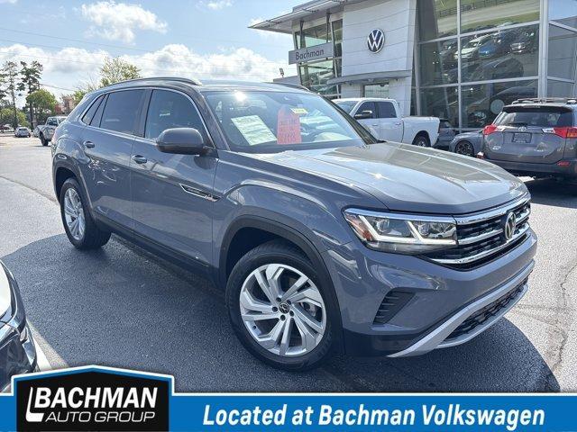 used 2021 Volkswagen Atlas Cross Sport car, priced at $27,998