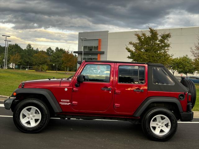 used 2011 Jeep Wrangler Unlimited car, priced at $12,999