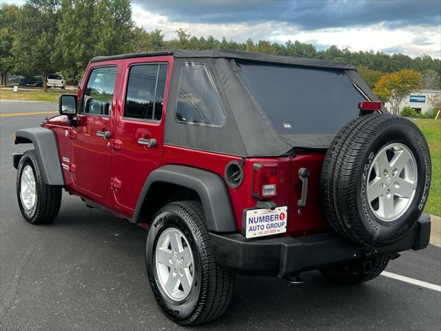 used 2011 Jeep Wrangler Unlimited car, priced at $12,999