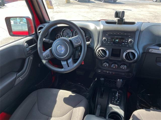 used 2017 Jeep Wrangler Unlimited car, priced at $25,144