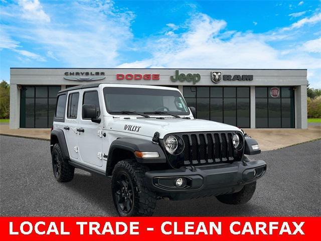 used 2023 Jeep Wrangler car, priced at $36,980