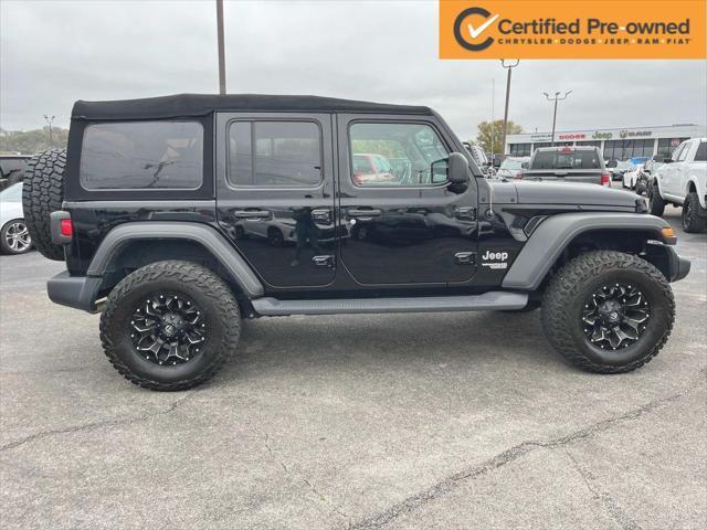 used 2021 Jeep Wrangler Unlimited car, priced at $30,980