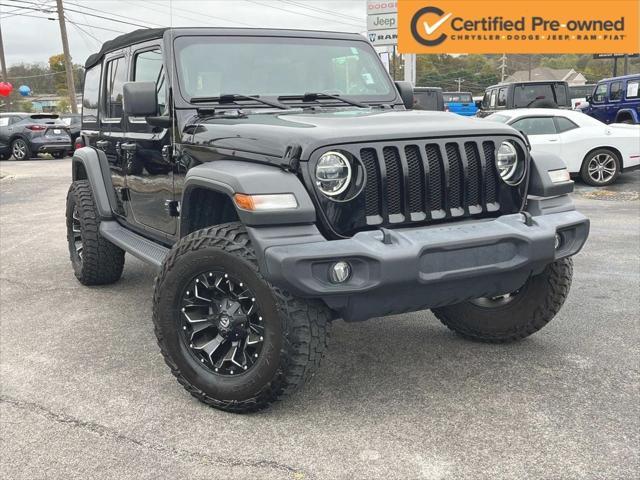 used 2021 Jeep Wrangler Unlimited car, priced at $30,980