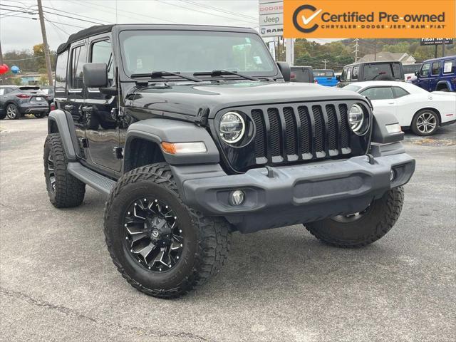 used 2021 Jeep Wrangler Unlimited car, priced at $30,980