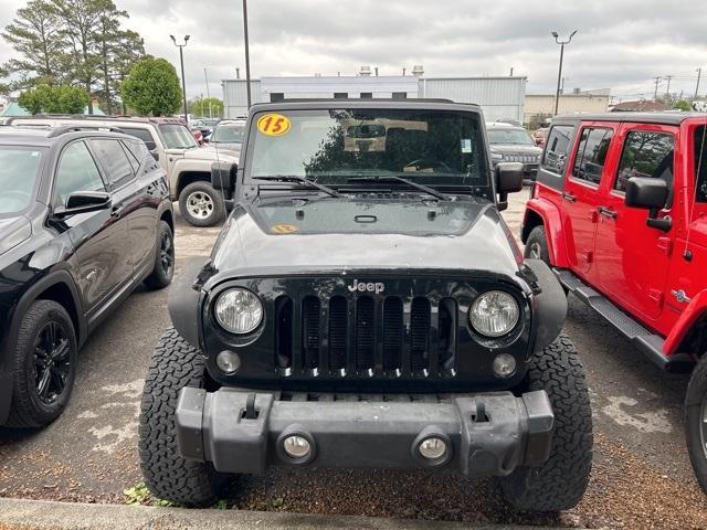 used 2015 Jeep Wrangler car, priced at $17,859