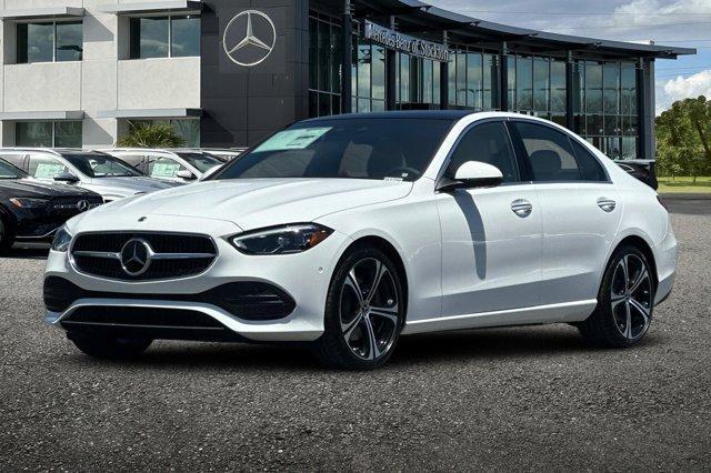 new 2025 Mercedes-Benz C-Class car, priced at $55,905