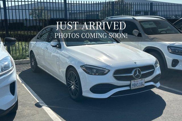 used 2022 Mercedes-Benz C-Class car, priced at $36,999