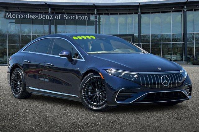used 2023 Mercedes-Benz AMG EQS car, priced at $69,999