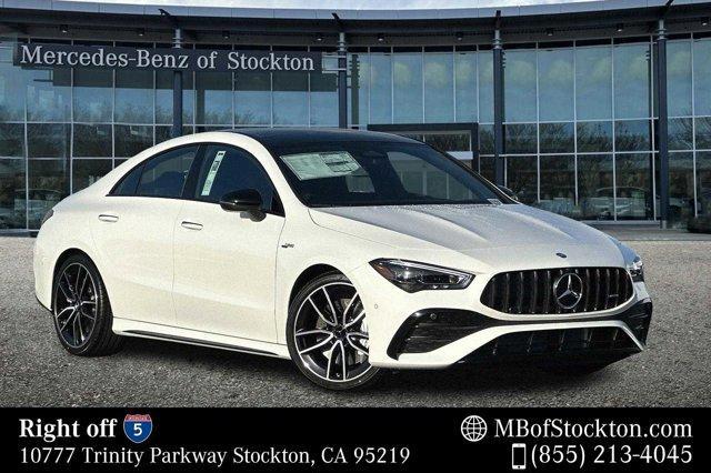 new 2024 Mercedes-Benz AMG CLA 35 car, priced at $59,995