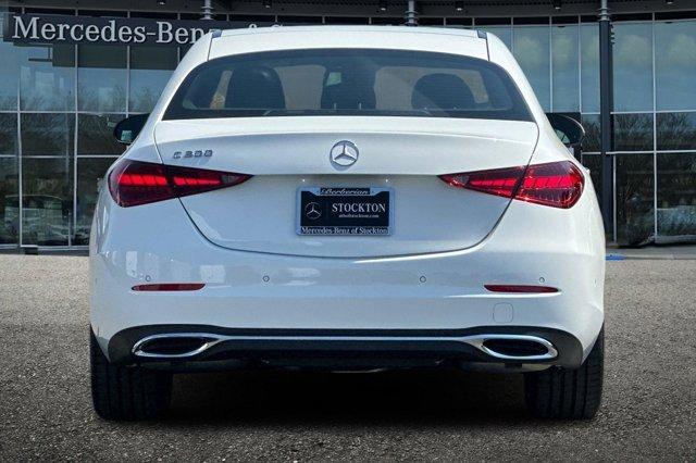 new 2025 Mercedes-Benz C-Class car, priced at $52,485