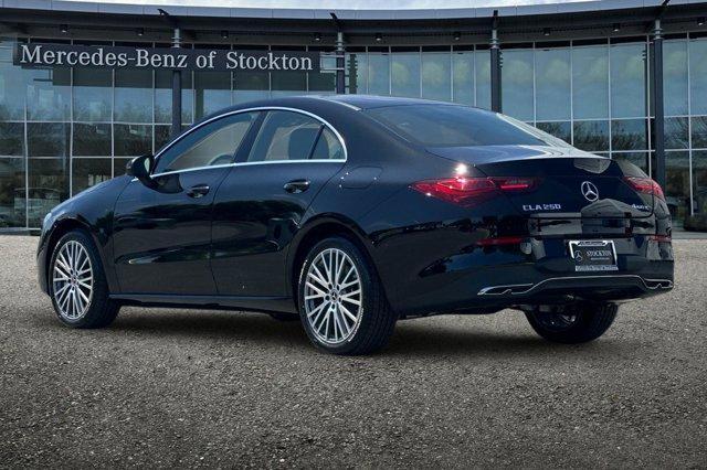 new 2025 Mercedes-Benz CLA 250 car, priced at $45,500