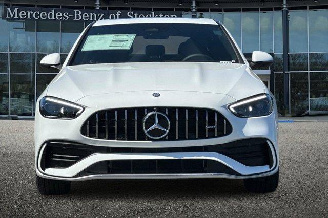new 2025 Mercedes-Benz AMG C 43 car, priced at $67,300