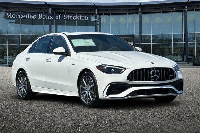 new 2025 Mercedes-Benz AMG C 43 car, priced at $67,300