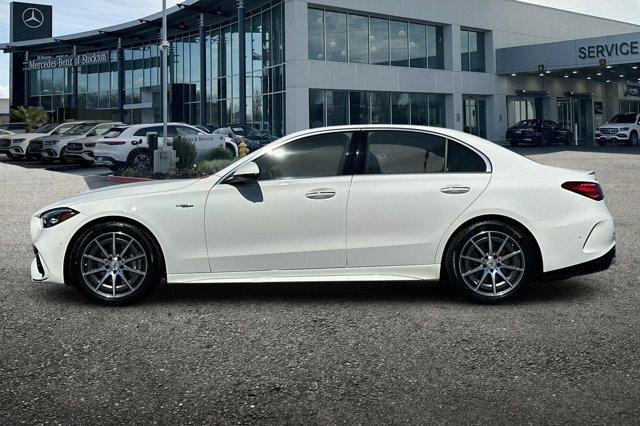 new 2025 Mercedes-Benz AMG C 43 car, priced at $67,300